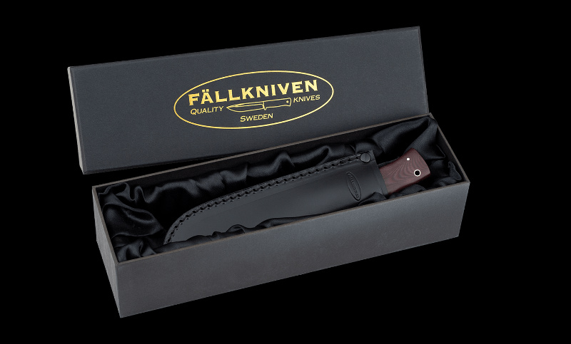 Fallkniven HK6 Cowry X Maroon Micarta photo
