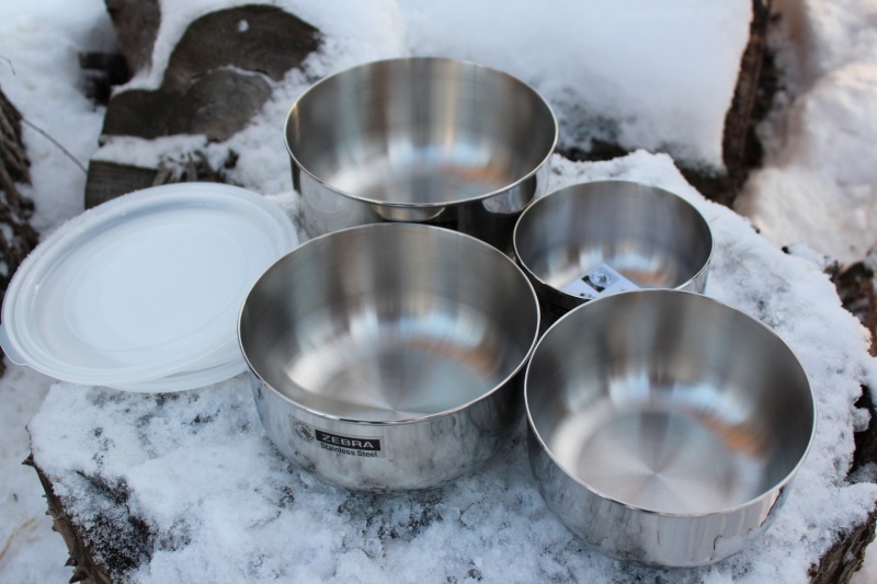 Zebra 4in 1 storage bowls 