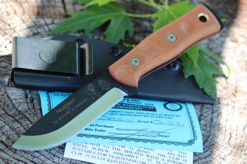 Tops BOB Bushcraft knife