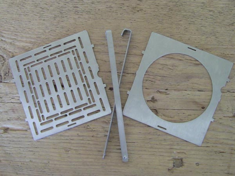 Folding Firebox Stove Upgrade Kit
