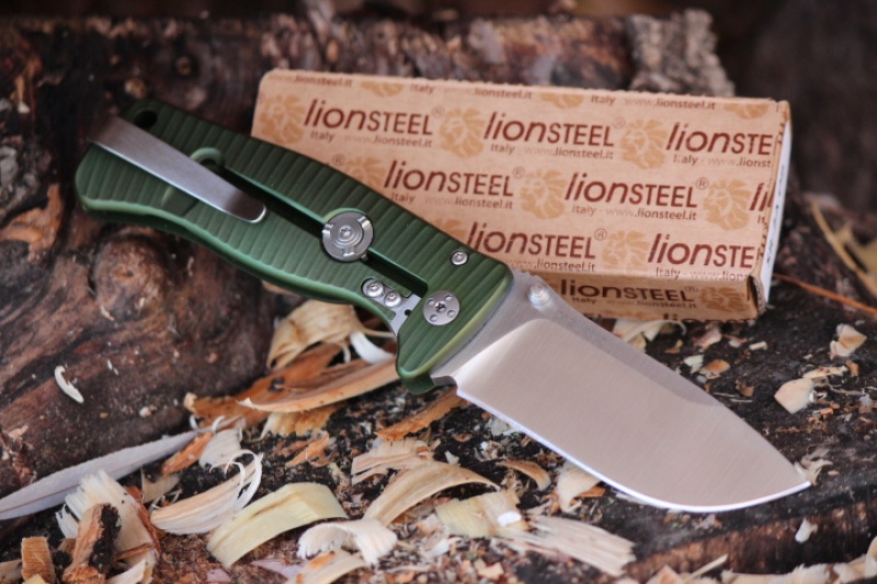Lionsteel SR2 Aluminium Green photo
