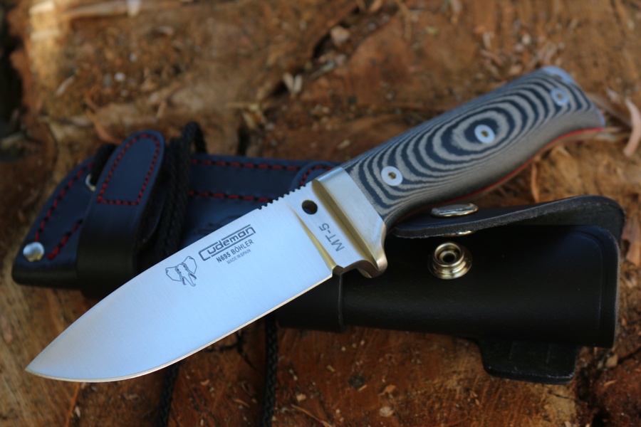 Cudeman Bushcraft MT5 knife Micarta photo