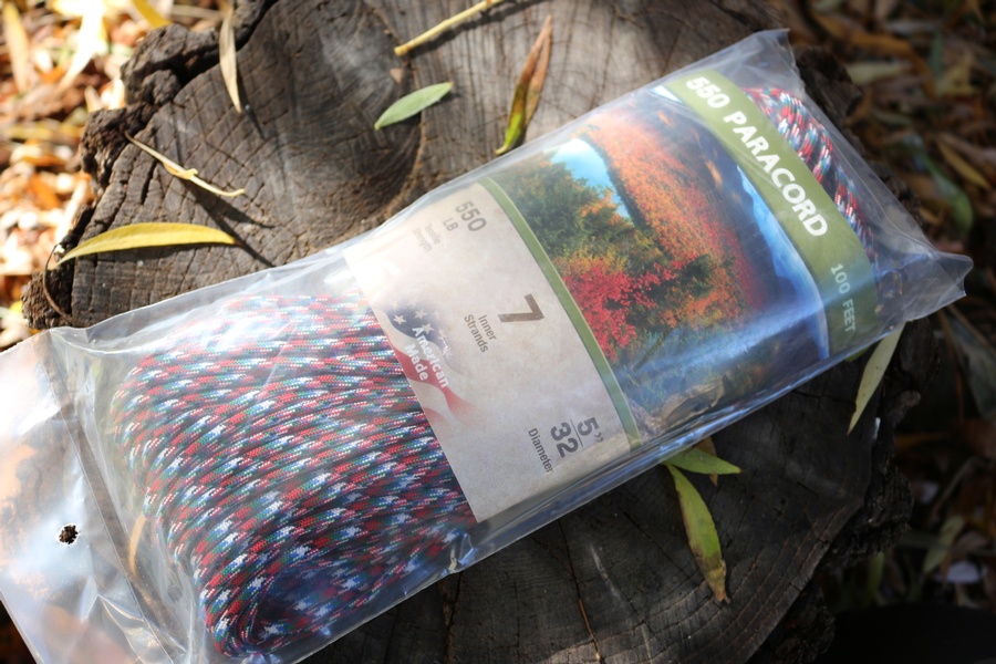 Paracord Commercial 550 Afghan Vet 100 ft photo