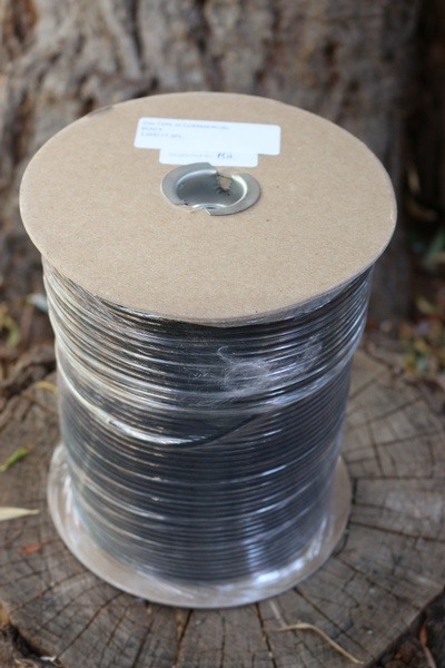 Paracord Commercial BLACK 1000 ft photo