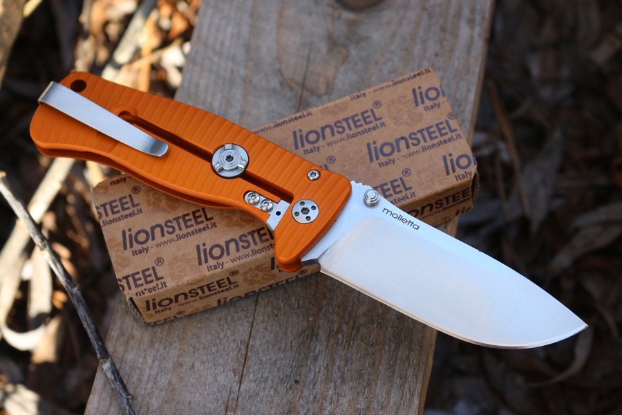 Lionsteel SR2 Orange Aluminium photo
