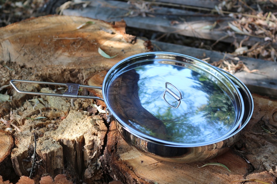 Pathfinder Folding Skillet and Lid Set
