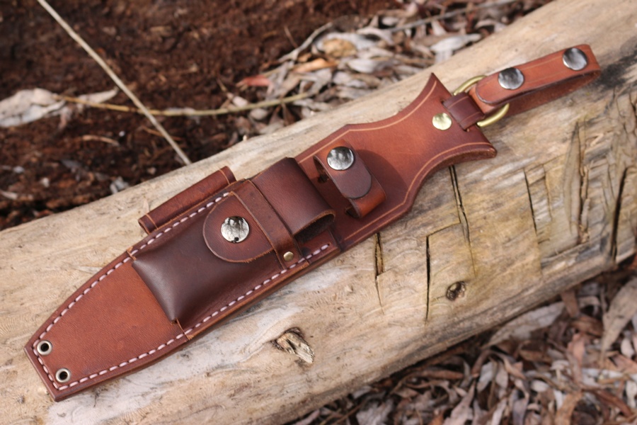 Canadian Bushcraft Leather Dangler for Fallkniven A1