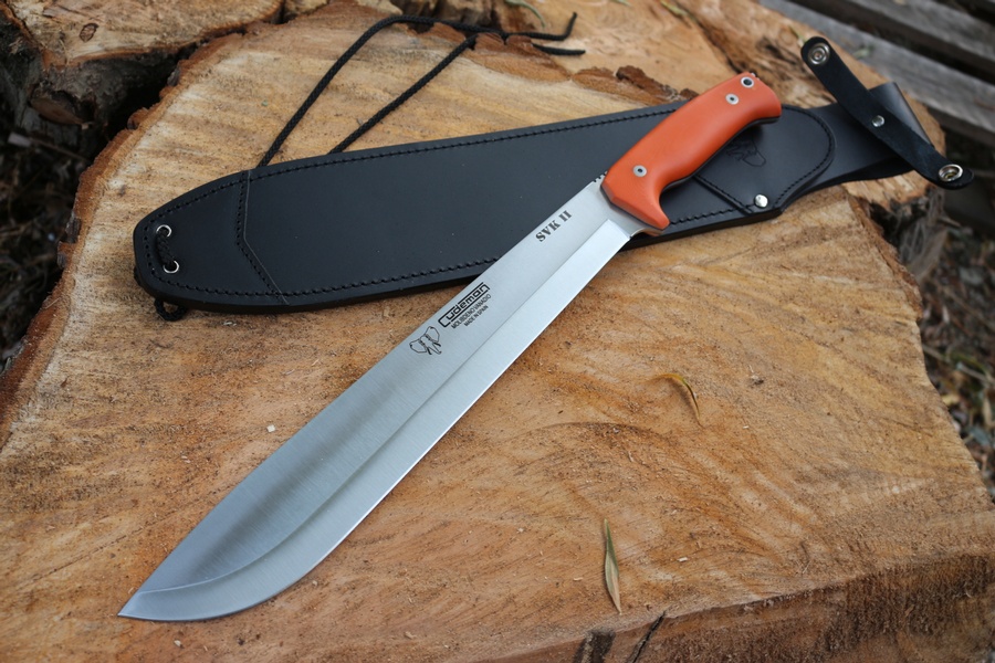 Cudeman Compact Machete Orange G10 photo