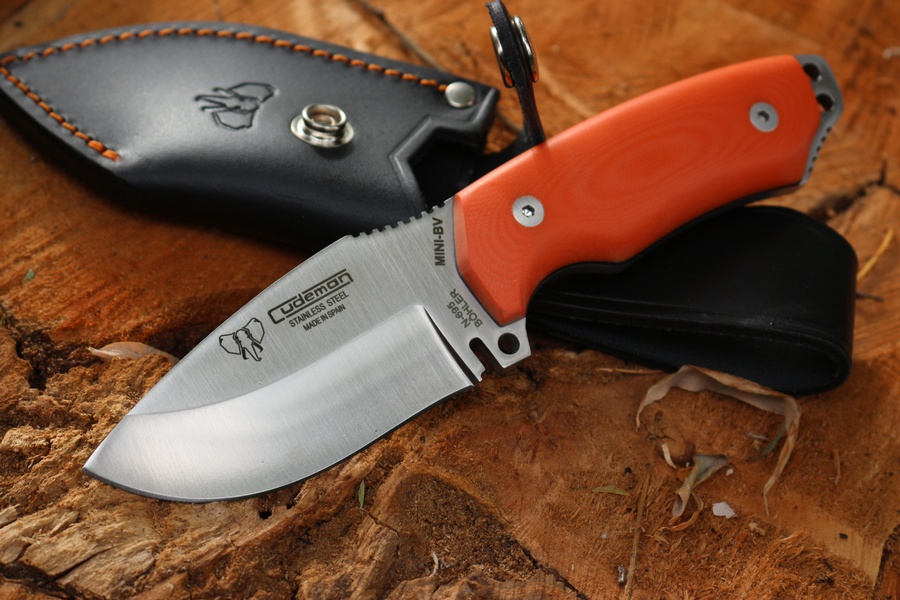 Cudeman Compact Survival Orange G10 photo
