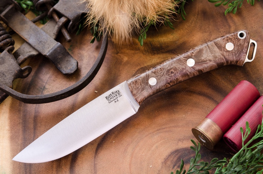 Barkriver Fox River A2 Dark Maple Burl