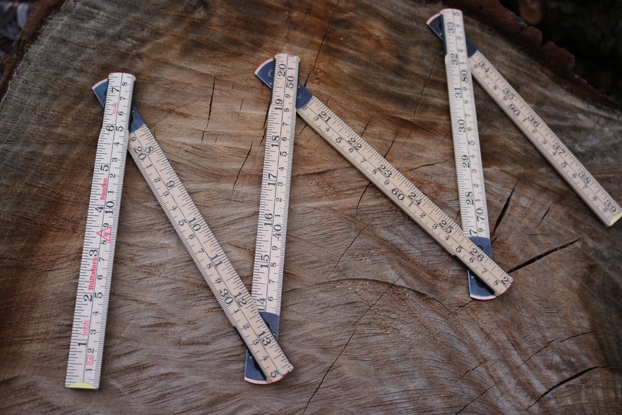 Swedish Wooden Folding Rule