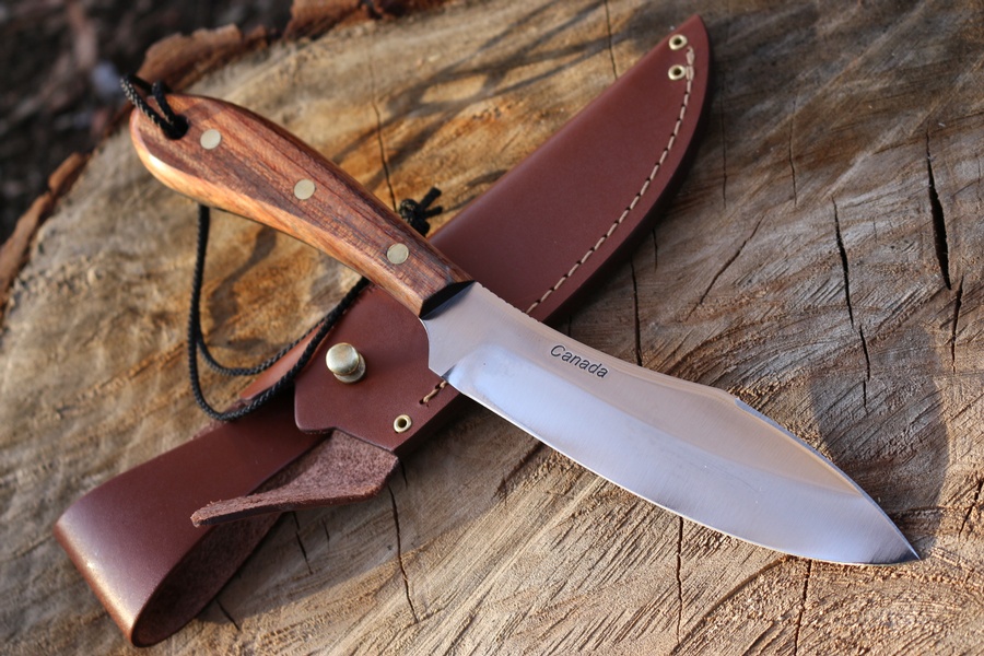 Grohmann No4 Survival Knife Carbon photo