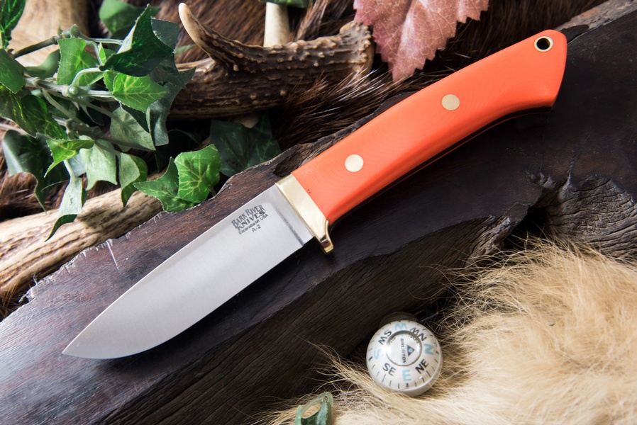 Barkriver Classic Drop Point Hunter A2 Blaze Orange G10 photo