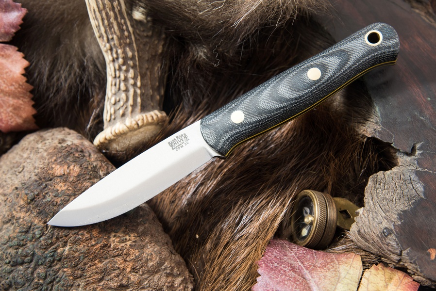 Barkriver Ultra Light Bushcrafter 3V Black Canvas Yellow Liners photo