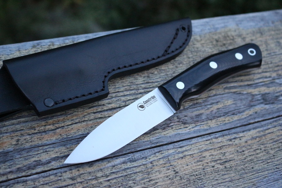 Casstrom Swedish Forest Knife No10 FG Black Micarta