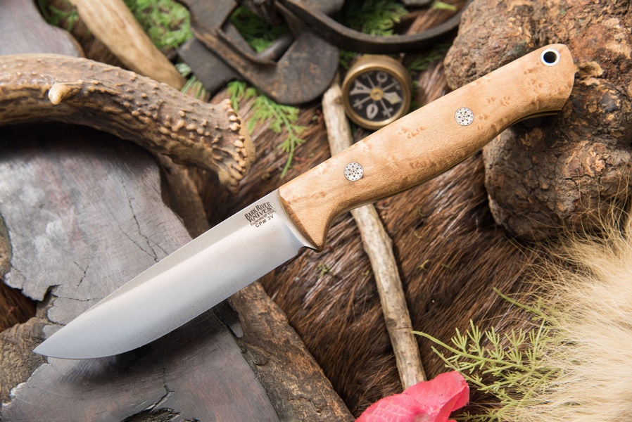 Barkriver Gunny Hunter 3V Birdseye maple Yellow Liner Mosaics #1 photo