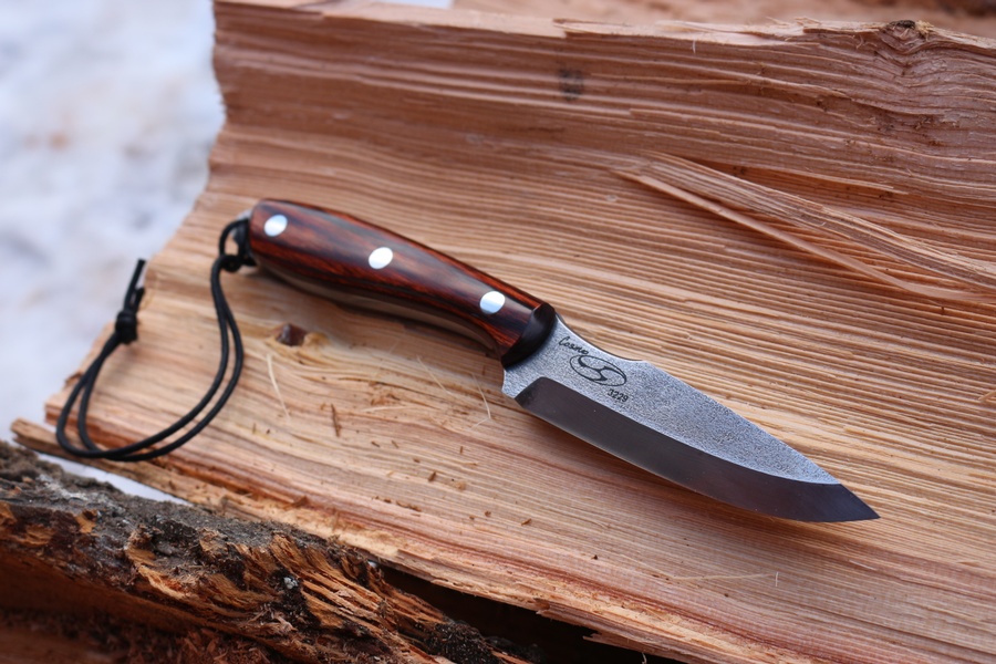 Cosmo Utility Bushcraft Knife S35VN Cocobolo photo