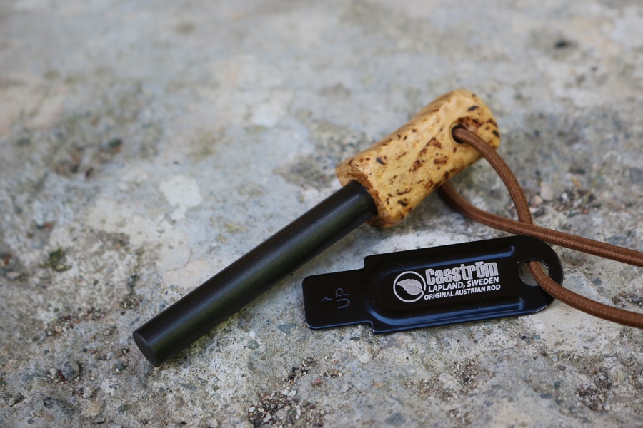 Casstrom Firesteel Striker Curly Birch