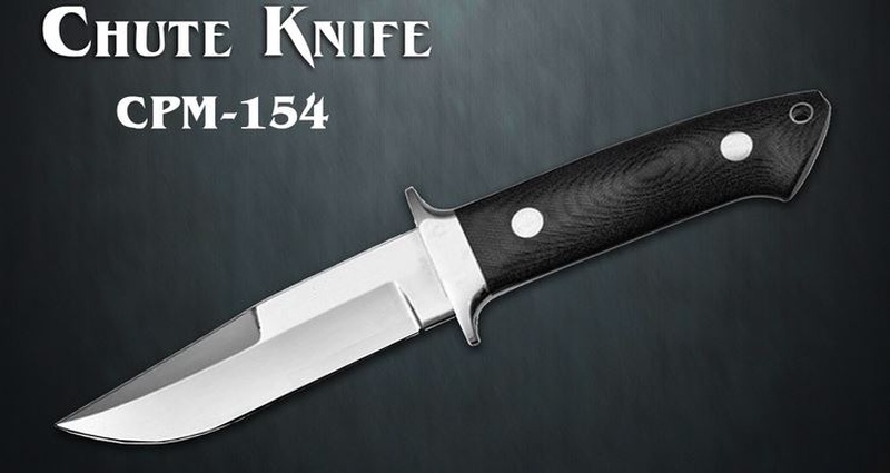 Barkriver Chute Knife CPM 154 photo