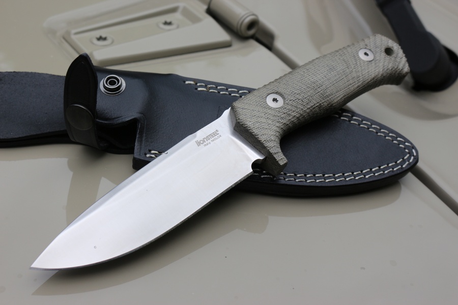 Lionsteel T5 Green Micarta 