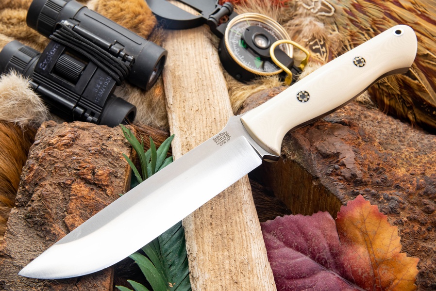 Barkriver Bravo 1.5 Ivory G10 Mosaic Pins photo