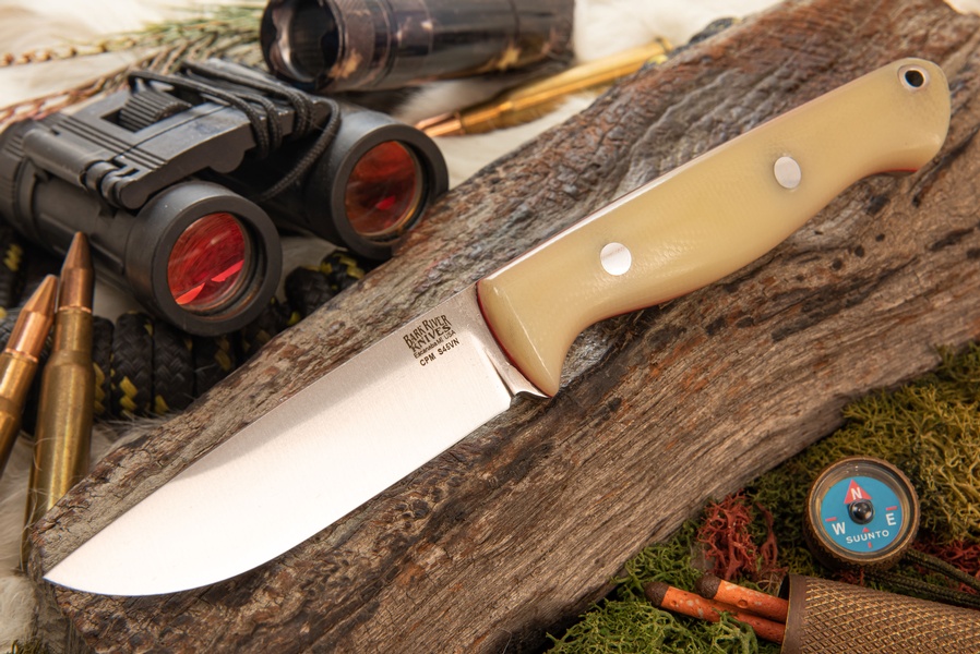 Barkriver Gunny CPM S45VN Dune G10 Red liner Rampless