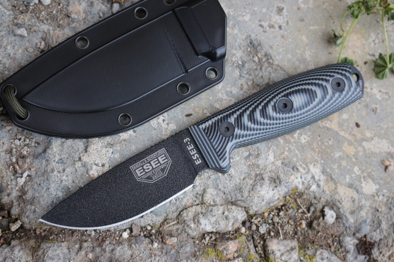 Esee 3PM Grey/Black G10 photo