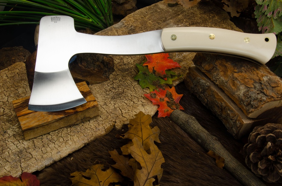 Barkriver Hunters Axe Bone White with Mosaics photo