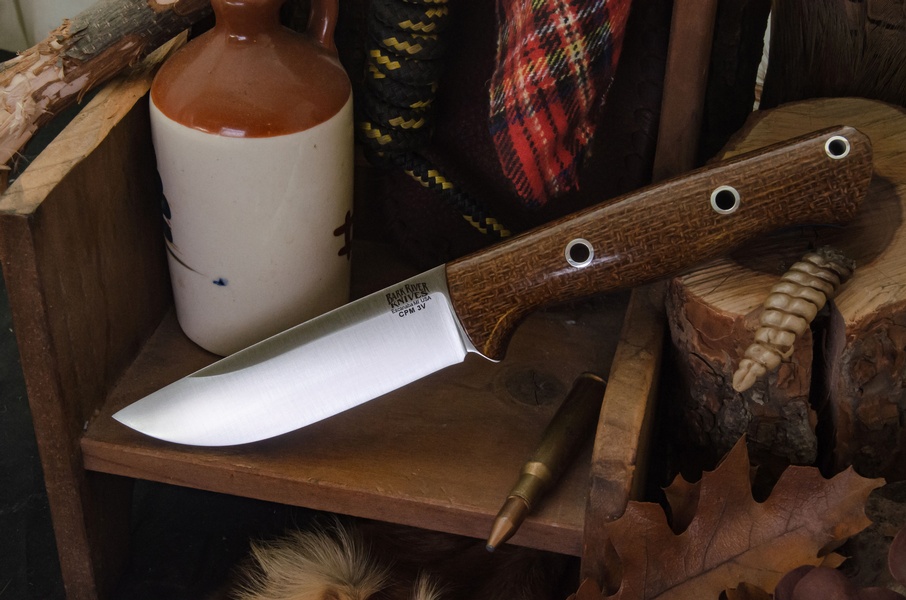 Barkriver Bravo-1 3V Tan Burlap Toxic Liner Hollow Pins Rampless