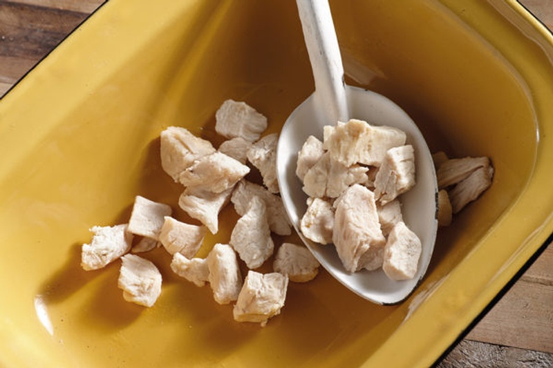Canadian Made Freeze dried Chicken Cubes photo