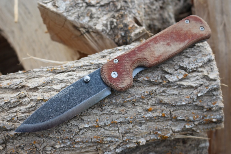 Condor Krakatoa Desert Micarta photo