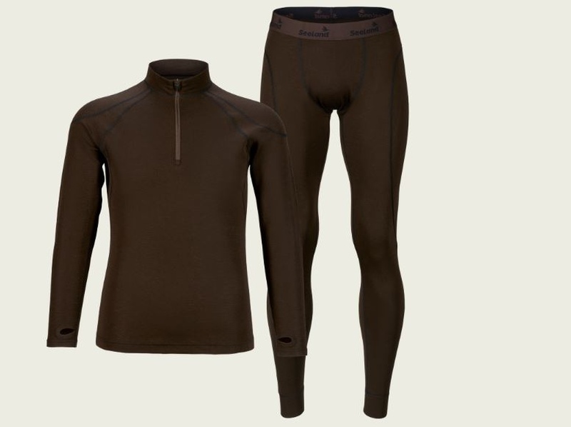 Seeland Climate Baselayer Merino Top and Pants Set photo