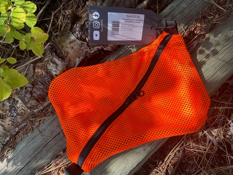 Savotta Trinket Pouch 20x30 Orange