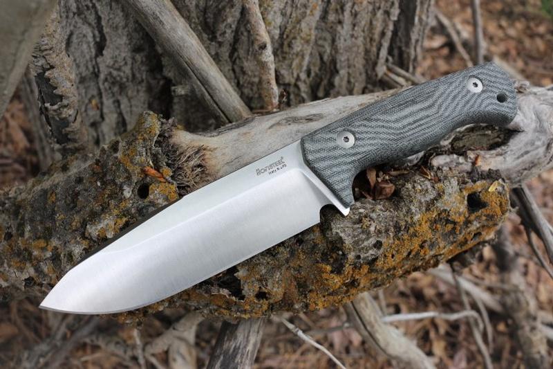 Lionsteel T6 CPM 3V Black Canvas Micarta
