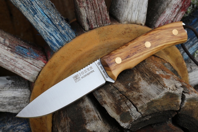 Joker Bushcrafter Olivewood with Firesteel