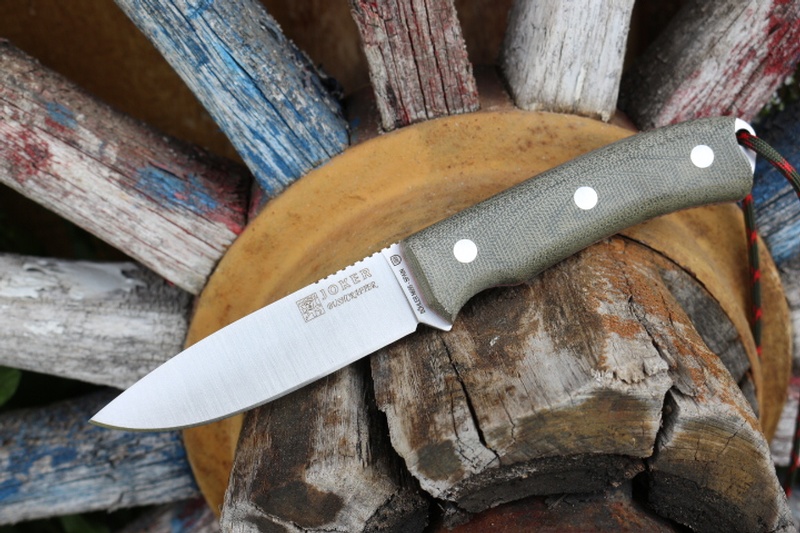 Joker Bushcrafter Green Canvas with Firesteel