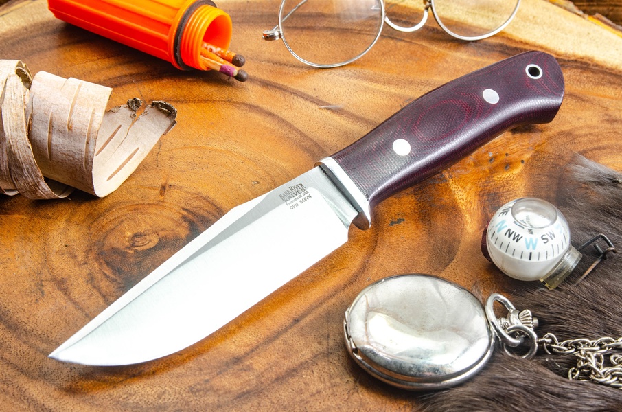 Barkriver Matterhorn S45VN Burgundy Canvas