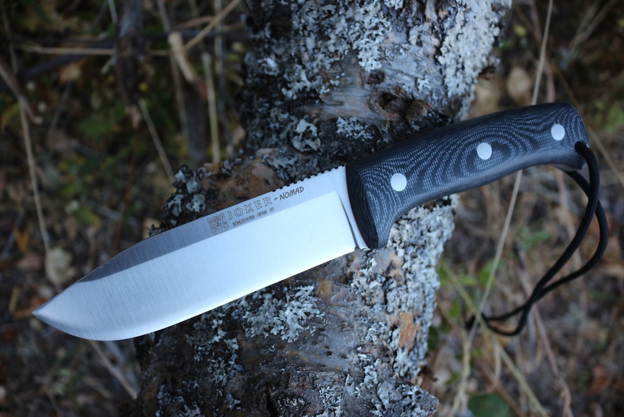 Joker Nomad Black Micarta with Firesteel