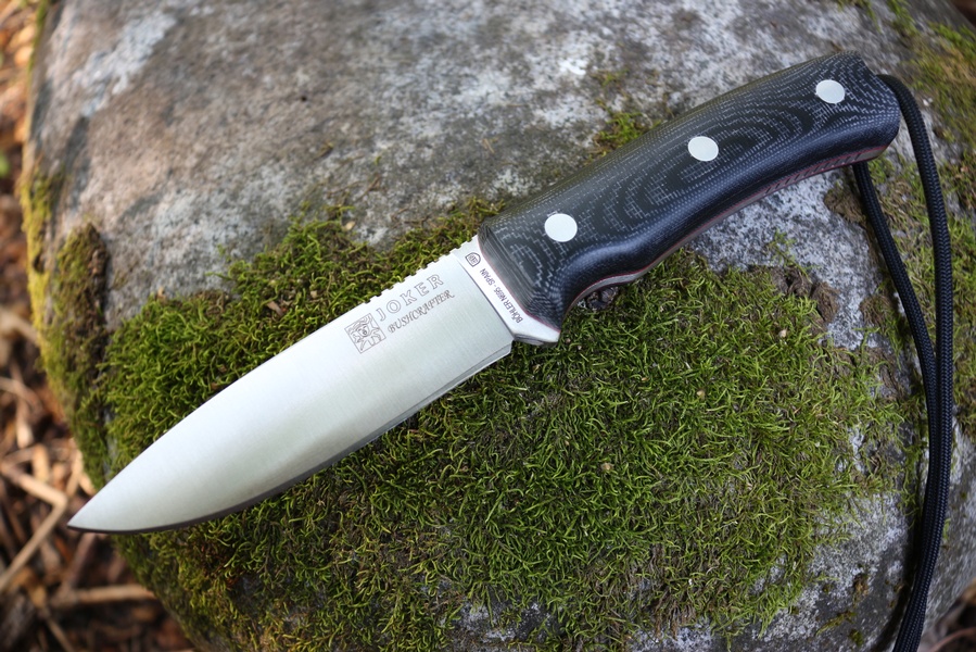 Joker Bushcrafter Black Canvas with Firesteel