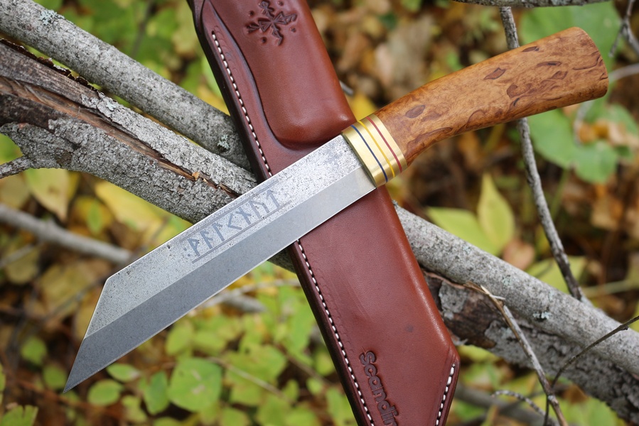 Scandinoff Valknut Classic Viking Colours Seax photo