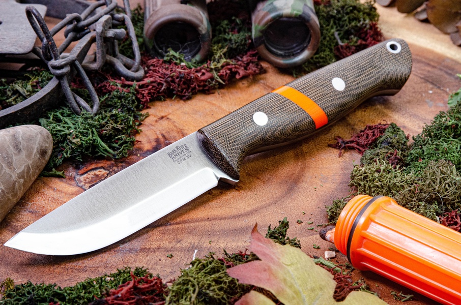 Barkriver Gunny Scandi 3V Green Canvas Orange Spacer Rampless