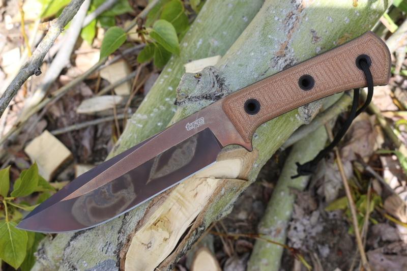 TRC Apocalypse Elmax Natural Micarta APOC #2869 photo