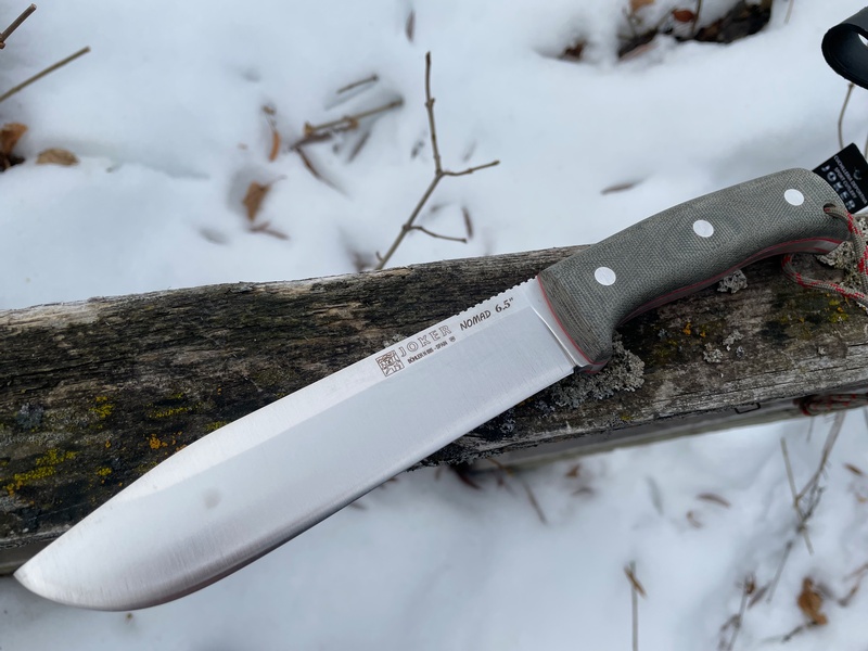 Joker Nomad 6.5 Green Canvas with Firesteel