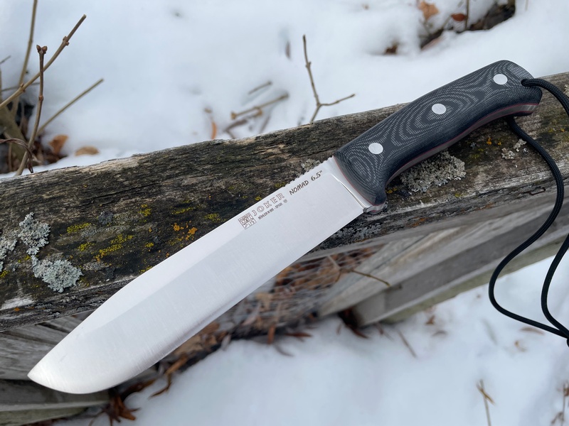 Joker Nomad 6.5 Black Canvas with Firesteel 