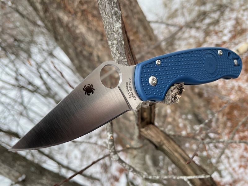 Spyderco Para 3 Blue LW SPY27 photo