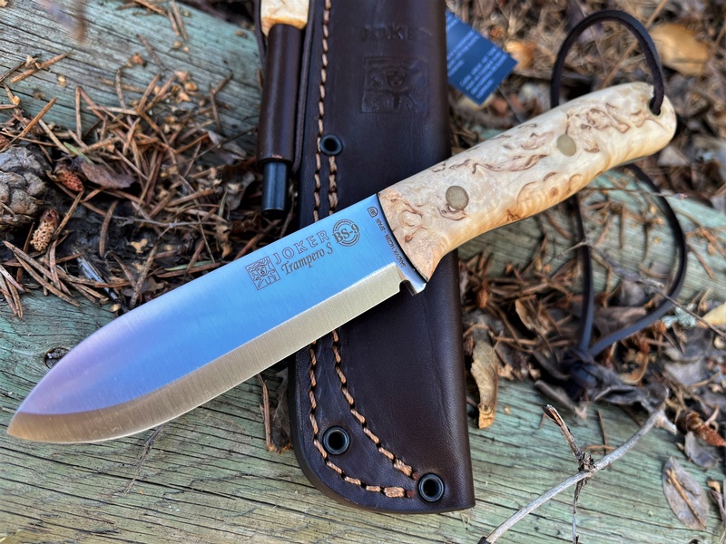 Joker Trampero S Curly Birch with Firesteel