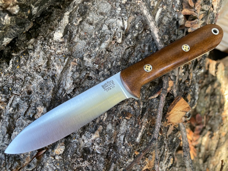 Barkriver Mini Kephart 3V Dark Curly Maple Black Liner Mosaics #1 photo