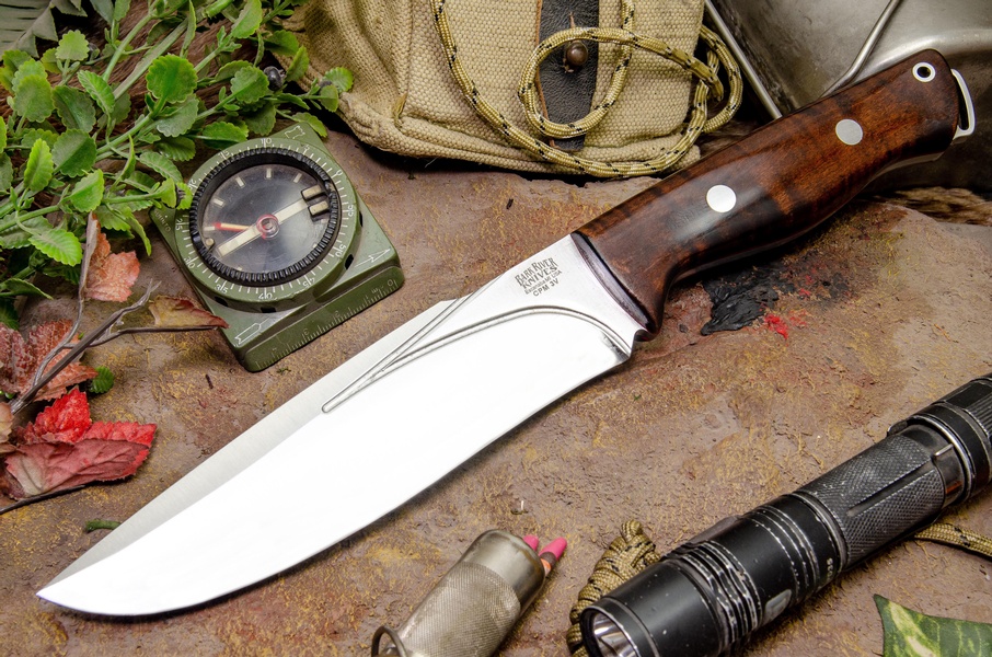 Barkriver Strike Force 2 3V Dark Curly Maple Red Liners #1 photo