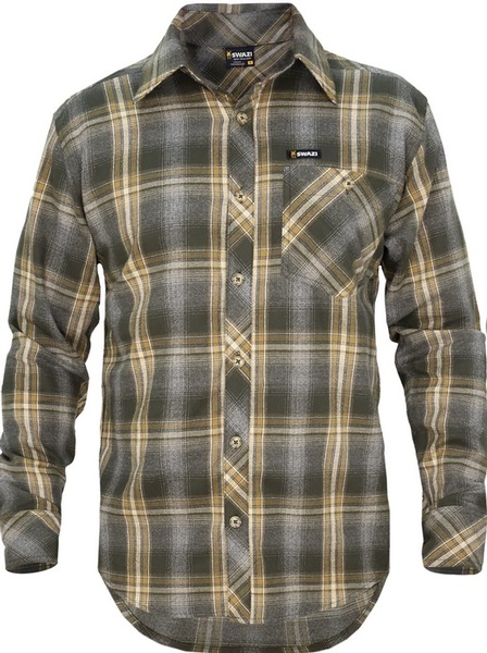 Swazi Grafter Shirt Olive Special Order photo