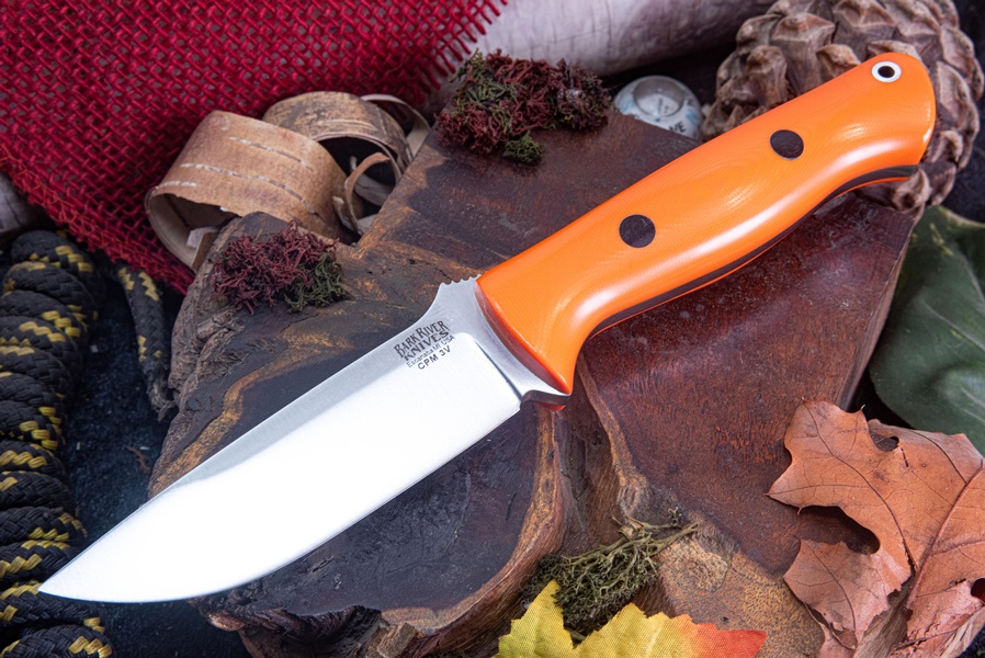 Barkriver Bravo-1 3V Ramped Blaze Orange Black Pins photo